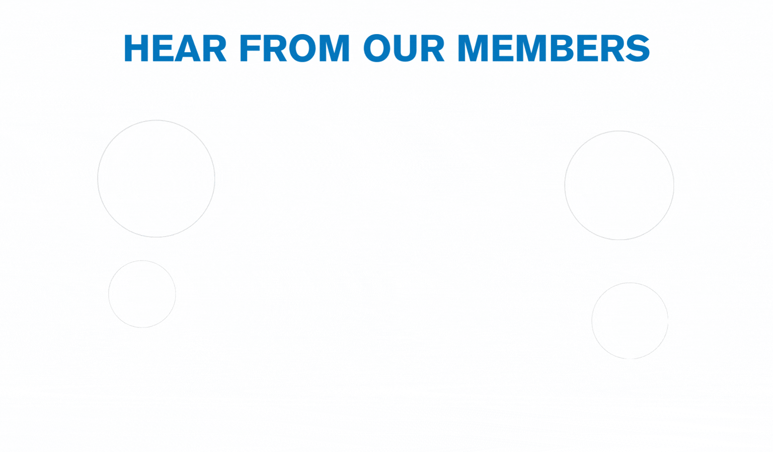 Hear from CLA's members.