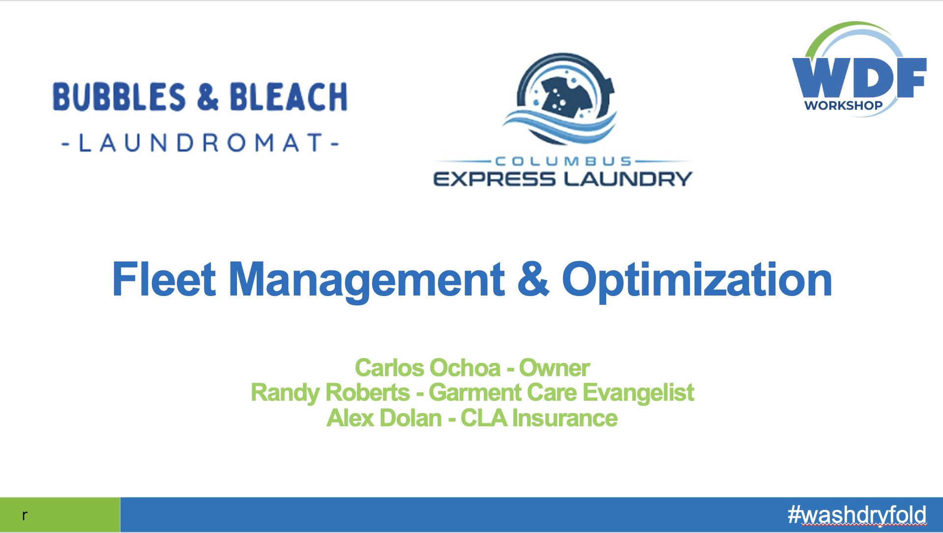 Running a smart laundry fleet presentation thumbnail
